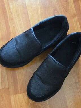 TredSafe Slip Resistant Food Service Slip On Shoes Black Sz 9